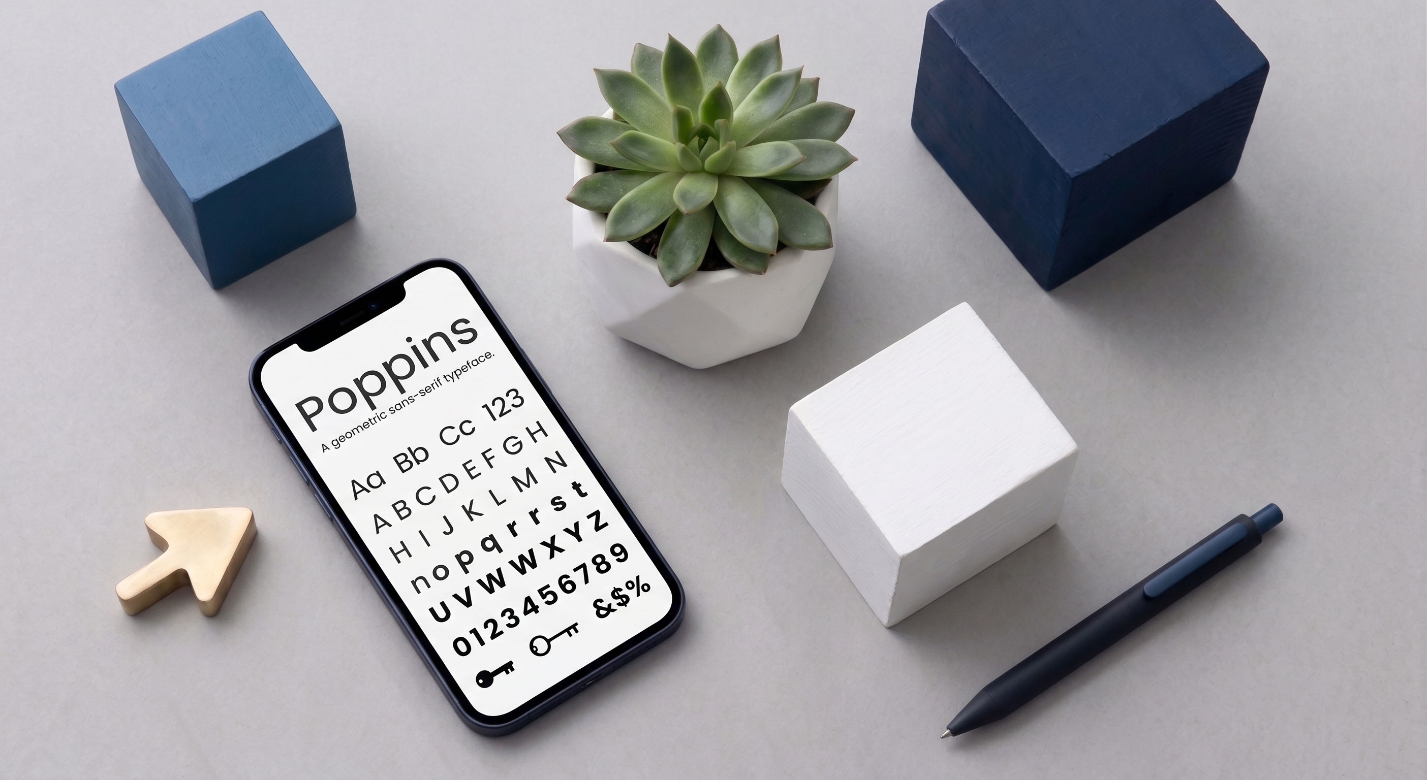 Brand Typography — Poppins Typeface