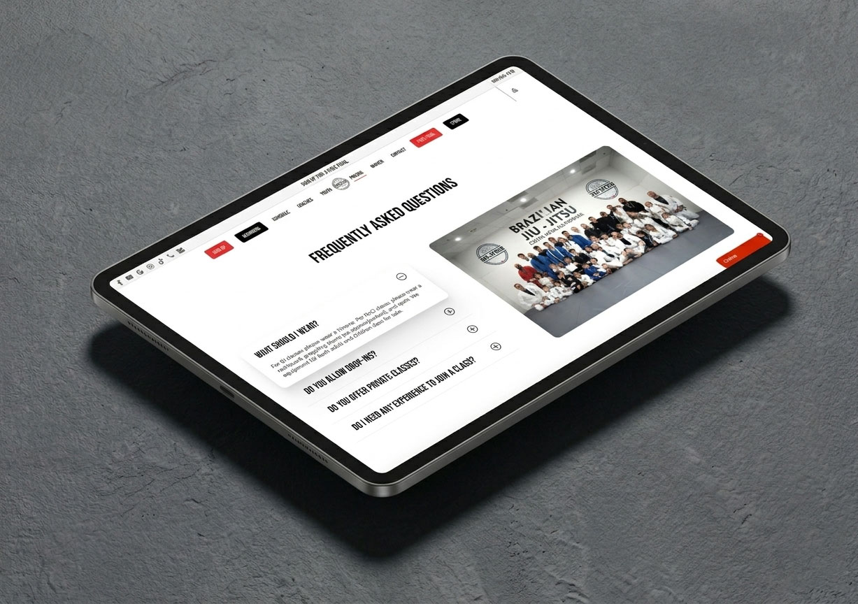 Tablet — FAQ Section