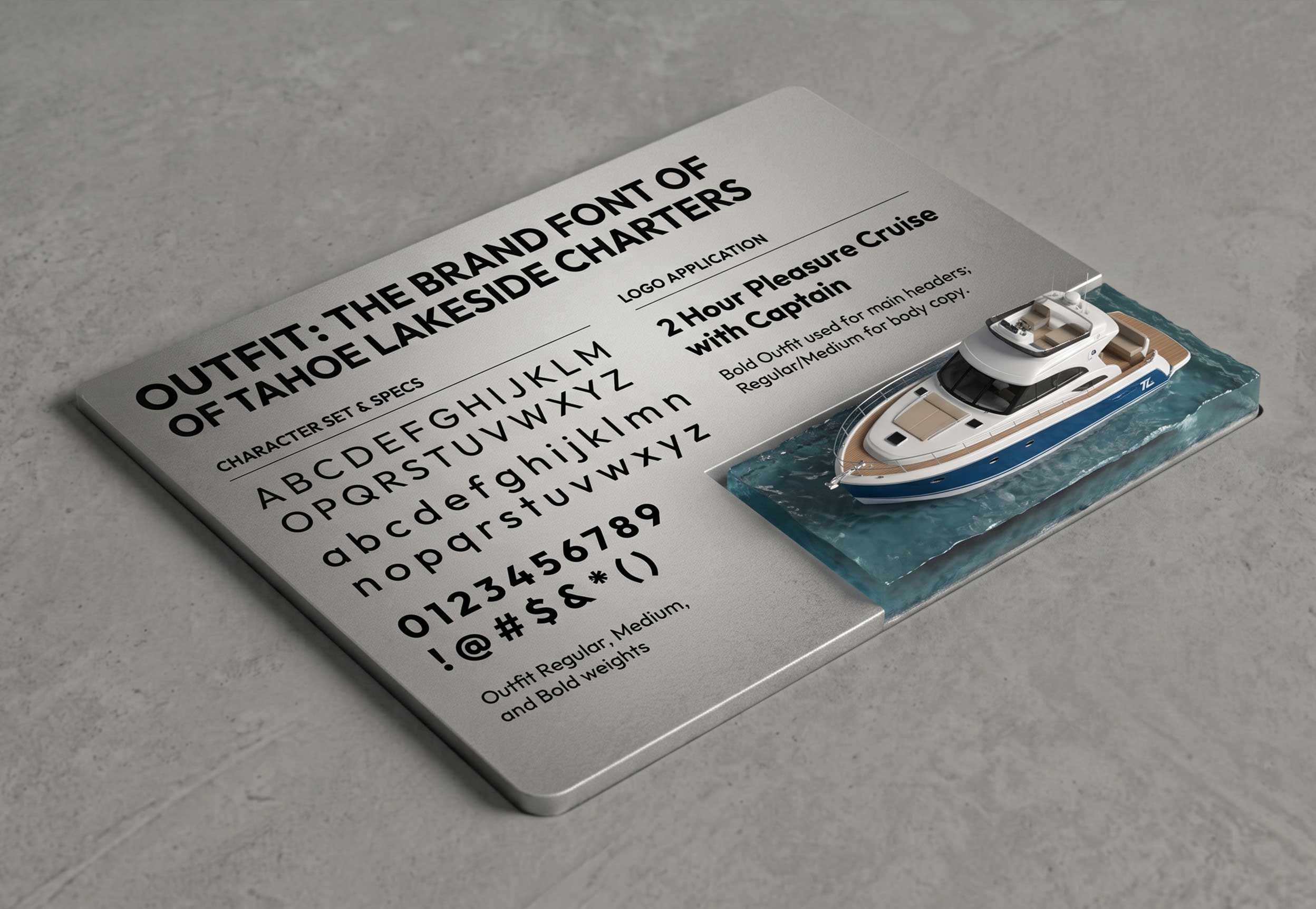 Brand Typography - Outfit Typeface