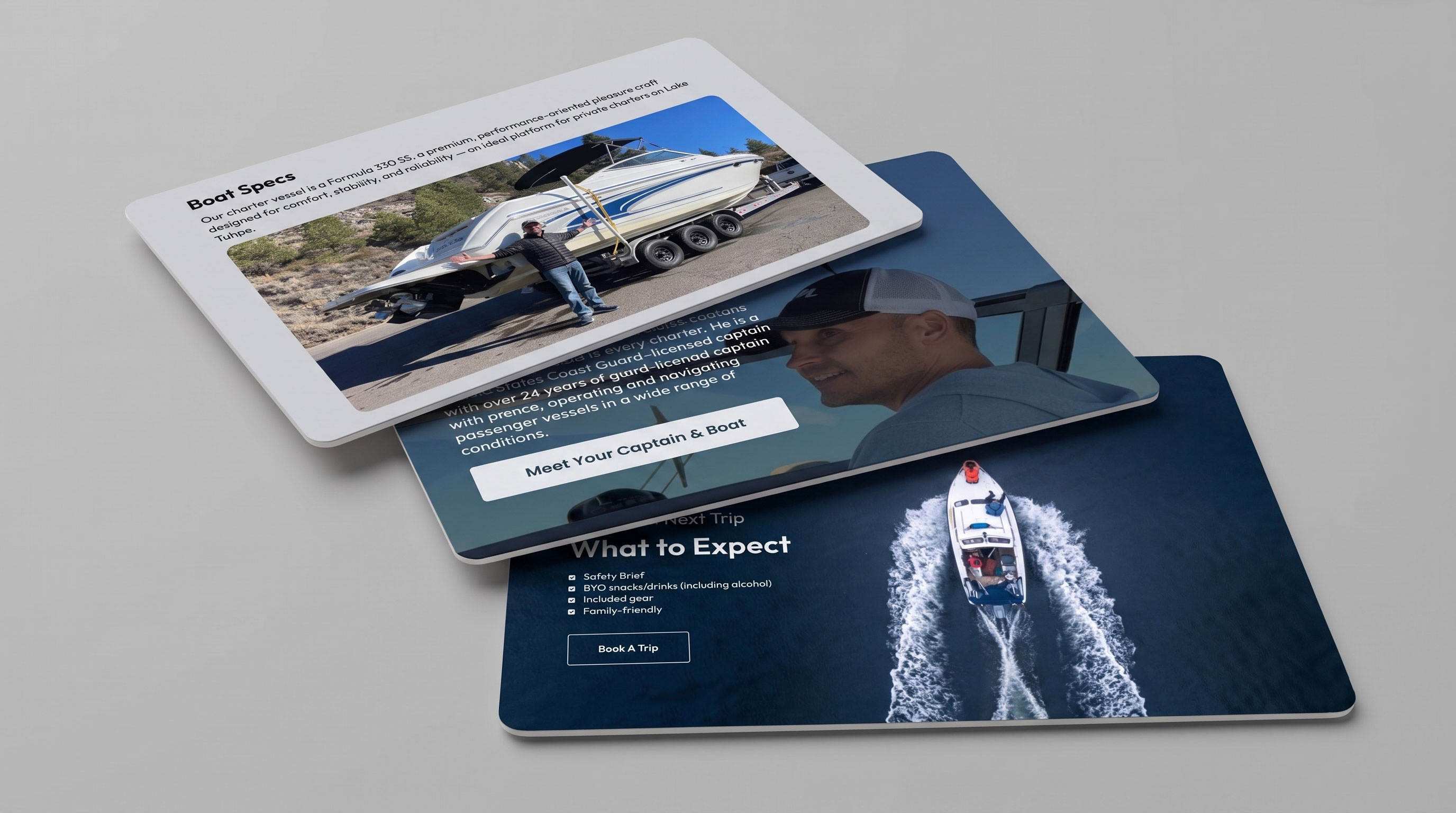 Boat Specs, Captain Profile, and What to Expect