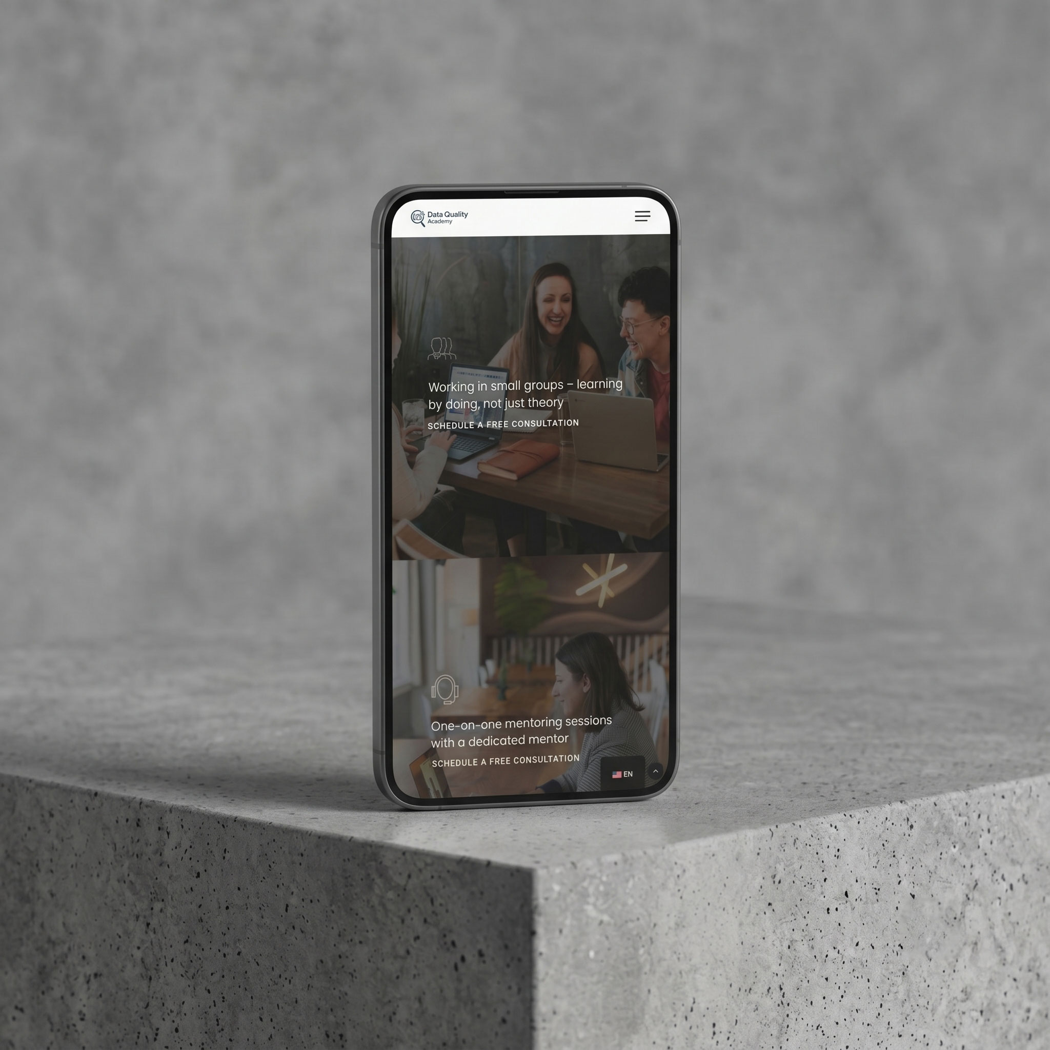 Mobile — Small Groups and Mentoring